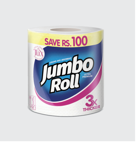 TUX Jumbo Roll product packaging