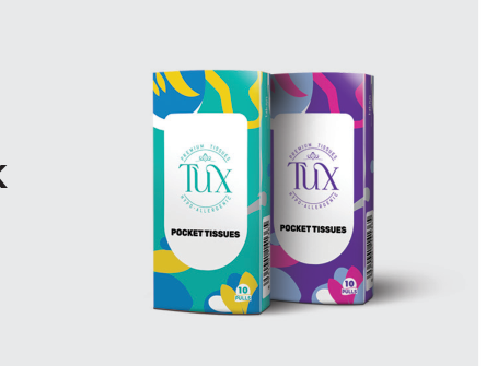 TUX Pocket Tissue Premium product packaging