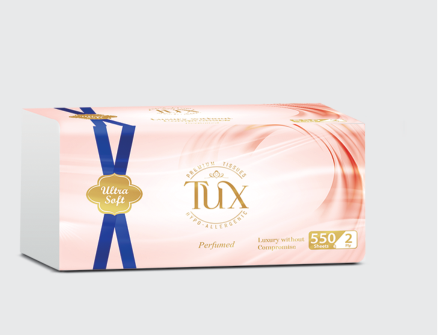 TUX Soft Pack Perfumed product packaging